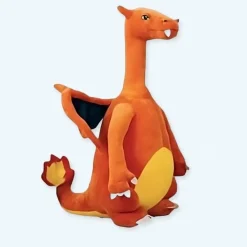 Sale La compagnie de la peluche Peluche Dracaufeu géant orange doux collection enfant