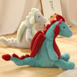 Outlet La compagnie de la peluche Peluche dragon doux assis