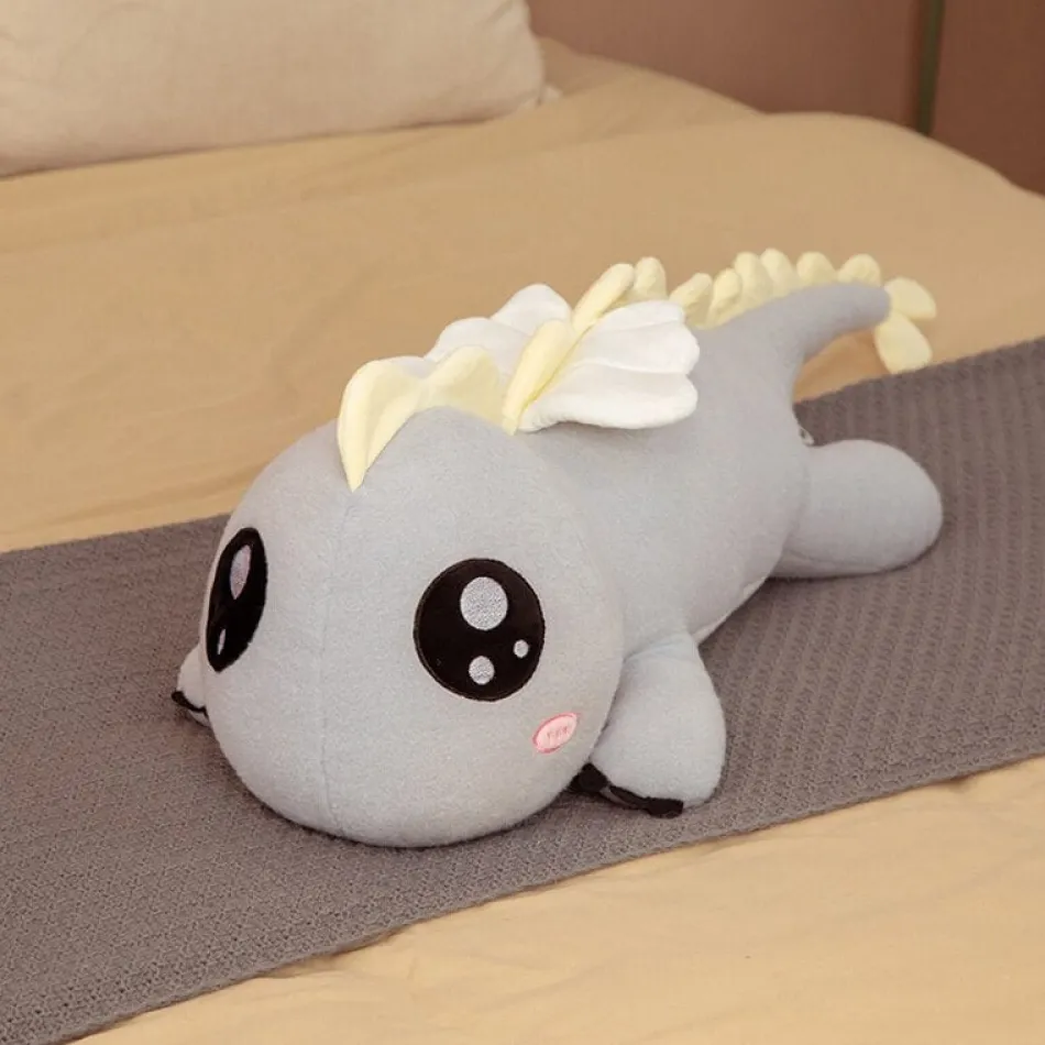 Sale La compagnie de la peluche Peluche dragon géant aux gros yeux