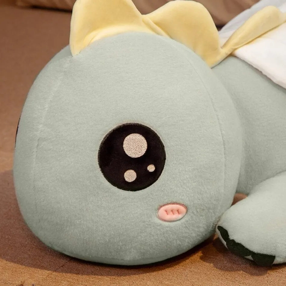 Sale La compagnie de la peluche Peluche dragon géant aux gros yeux