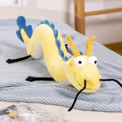 Discount La compagnie de la peluche Peluche dragon jaune chinois
