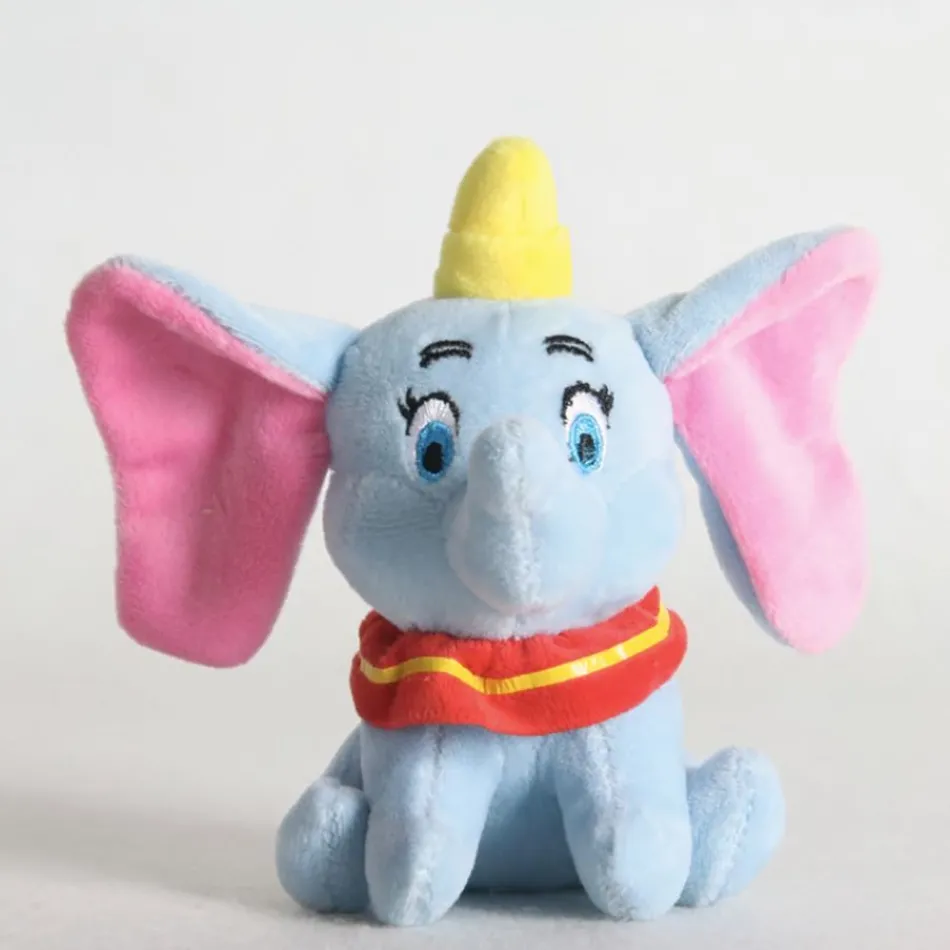Hot La compagnie de la peluche Peluche Dumbo éléphant doux gris bleu enfant câlin