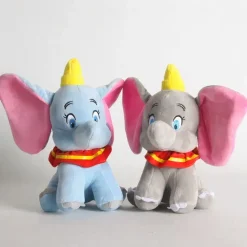 Hot La compagnie de la peluche Peluche Dumbo éléphant doux gris bleu enfant câlin