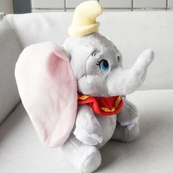 Outlet La compagnie de la peluche Peluche Dumbo éléphant gris doux enfant câlin Disney