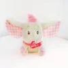 Sale La compagnie de la peluche Peluche Dumbo éléphant jaune câlin doux pour enfant