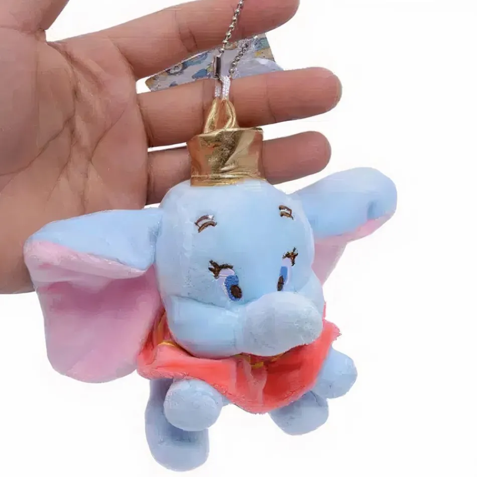 Outlet La compagnie de la peluche Peluche Dumbo porte-clés doux et coloré enfant