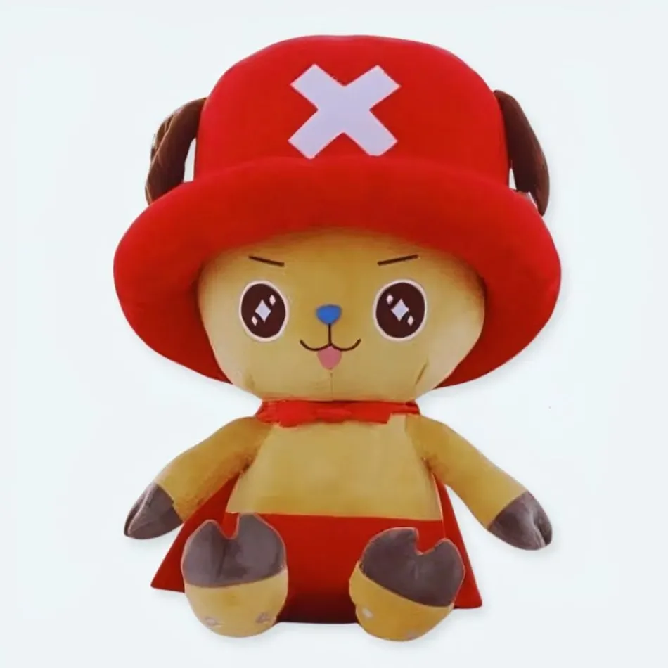Outlet La compagnie de la peluche Peluche géante Chopper rouge One Piece douce câline