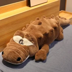La compagnie de la peluche Peluche géante crocodile aux gros yeux