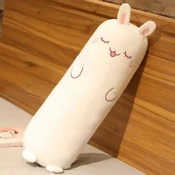 Discount La compagnie de la peluche Peluche géante lapin endormi