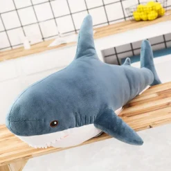 Discount La compagnie de la peluche Peluche géante requin coloré aux belles dents