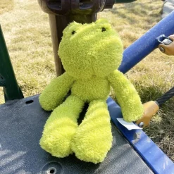 Online La compagnie de la peluche Peluche grenouille verte douce enfant câlin pelucheux