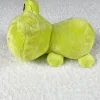 La compagnie de la peluche Peluche grenouille verte douce enfant câline et ludique