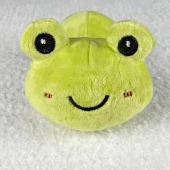 La compagnie de la peluche Peluche grenouille verte douce enfant câline et ludique