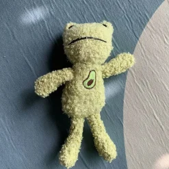 Clearance La compagnie de la peluche Peluche grenouille verte avocat douce et câline enfant