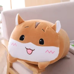 Sale La compagnie de la peluche Peluche hamster squishmallow brun qui sourit