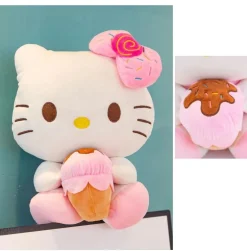 Outlet La compagnie de la peluche Peluche Hello Kitty douce gourmandise estivale