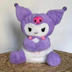 New La compagnie de la peluche Peluche Hello Kitty Kuromi violet veilleuse douce nuit