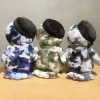 Outlet La compagnie de la peluche Peluche hibou militaire vert douce et réconfortante