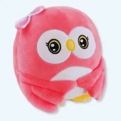 Clearance La compagnie de la peluche Peluche hibou rose doux enfant décoration chambre