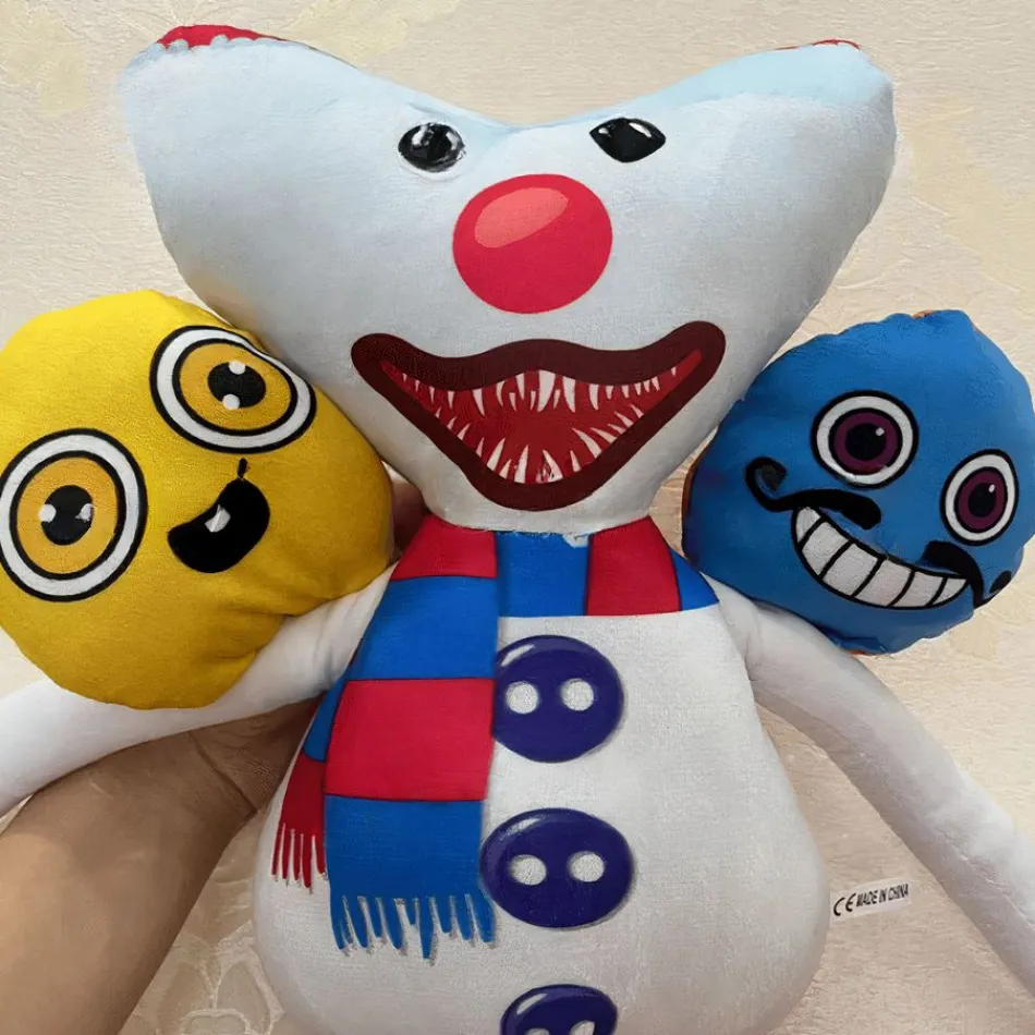 La compagnie de la peluche Peluche Huggy Wuggy clown effrayant doux câlin enfant