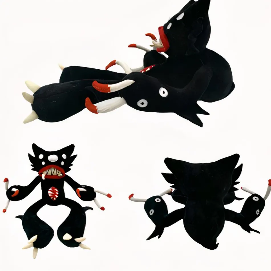 La compagnie de la peluche Peluche Huggy Wuggy effrayante douce enfant ambiance Halloween