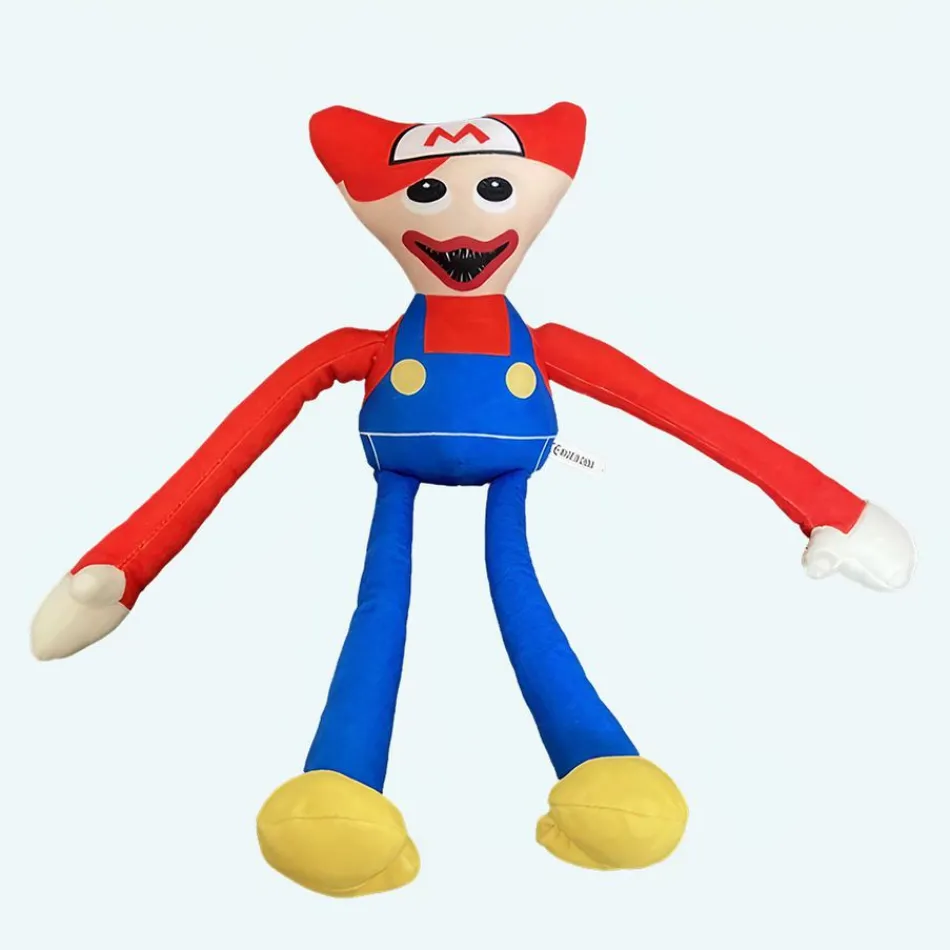 Clearance La compagnie de la peluche Peluche Huggy Wuggy Mario effrayant doux enfant