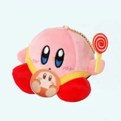 Best La compagnie de la peluche Peluche Kirby festive sucre d’orge douce câline enfant