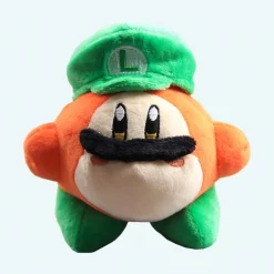 Sale La compagnie de la peluche Peluche Kirby kawaii Luigi déguisement doux enfant