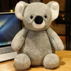 Outlet La compagnie de la peluche Peluche koala gris et tout doux