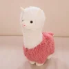 Clearance La compagnie de la peluche Peluche lama alpaga blanc doux câlin enfant chambre