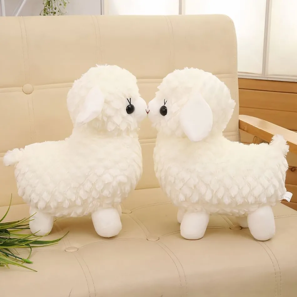 Clearance La compagnie de la peluche Peluche lama doux enfant câlin univers animal