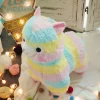 Outlet La compagnie de la peluche Peluche lama multicolore doux enfant chambre déco