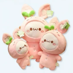 New La compagnie de la peluche Peluche lapin doux enfant joyeux chambre amusement