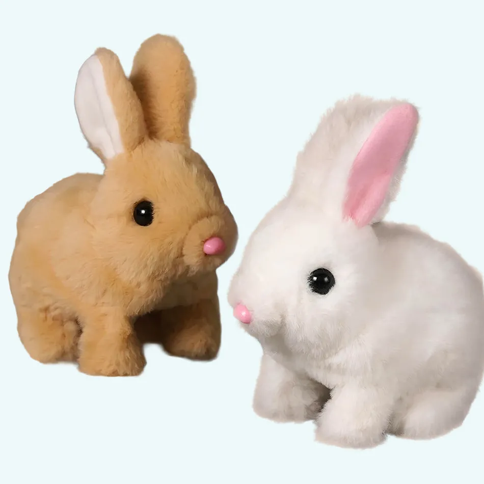 Online La compagnie de la peluche Peluche lapin Pâques électrique doux lumineux enfant