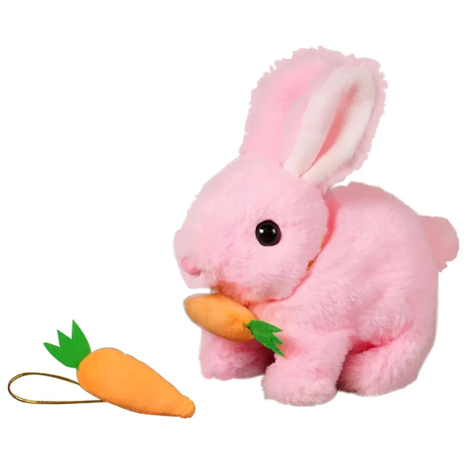 Online La compagnie de la peluche Peluche lapin Pâques électrique doux lumineux enfant