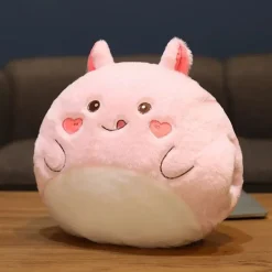 Outlet La compagnie de la peluche Peluche lapin squishmallow réchauffe main avec des cœurs