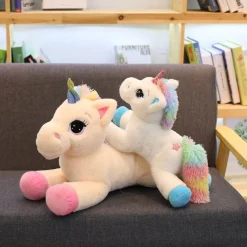 Best La compagnie de la peluche Peluche licorne avec des étoiles dans les yeux