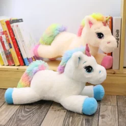 Best La compagnie de la peluche Peluche licorne avec des étoiles dans les yeux