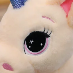 Best La compagnie de la peluche Peluche licorne avec des étoiles dans les yeux
