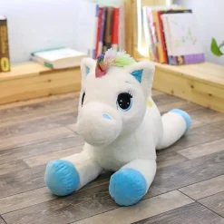 Best La compagnie de la peluche Peluche licorne avec des étoiles dans les yeux