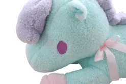Clearance La compagnie de la peluche Peluche licorne bonbon bleu et rose
