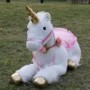 Best La compagnie de la peluche Peluche licorne cheval blanc doux câlin enfant rêve