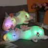 New La compagnie de la peluche Peluche licorne rose veilleuse lumineuse et magique