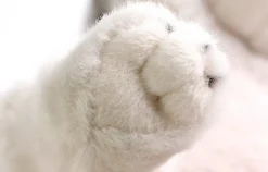 New La compagnie de la peluche Peluche loup petit et mignon