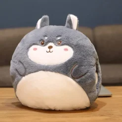 Hot La compagnie de la peluche Peluche loup squishmallow réchauffe main