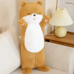 La compagnie de la peluche Peluche loutre géante et câline