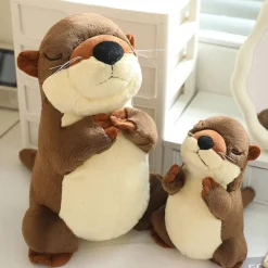 Outlet La compagnie de la peluche Peluche loutre mignonne à câliner