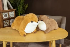 Online La compagnie de la peluche Peluche loutre toute douce