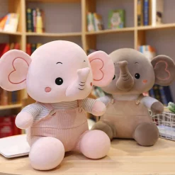 La compagnie de la peluche Peluche éléphant en blouse