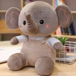 La compagnie de la peluche Peluche éléphant en blouse